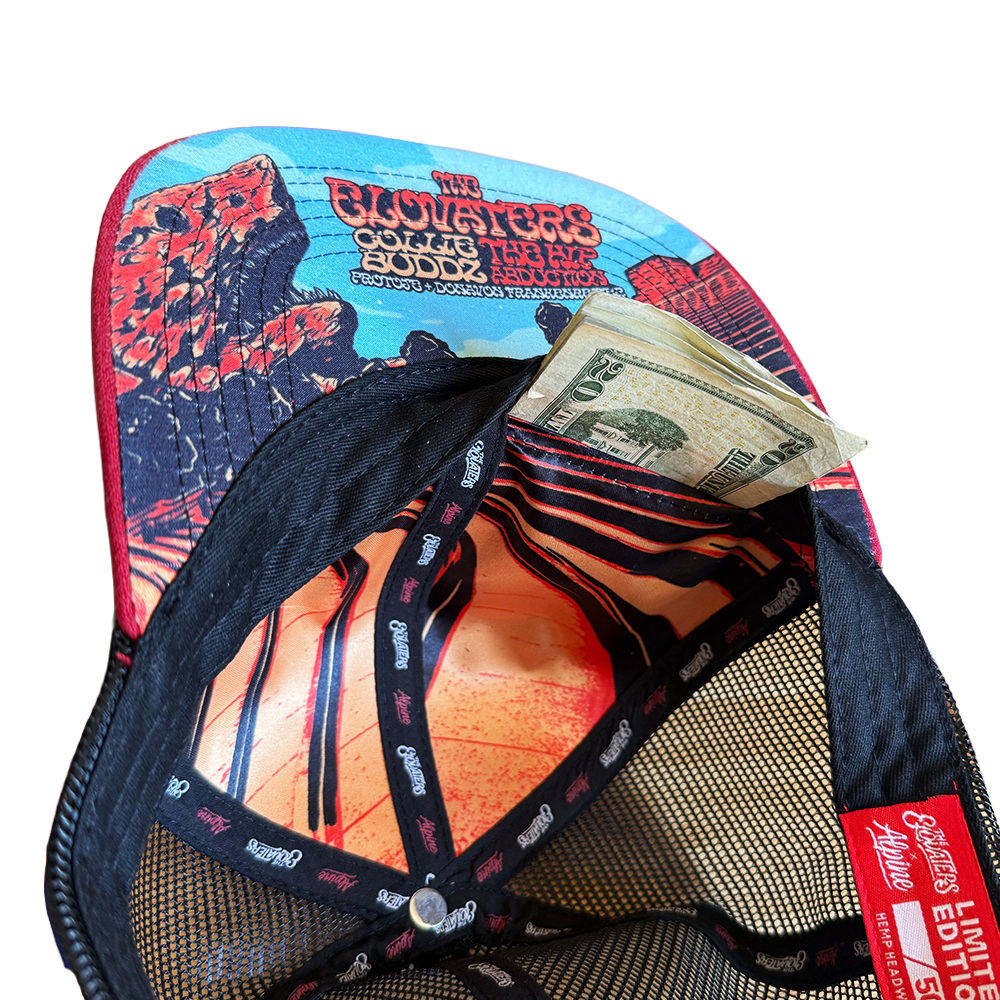 The Elovaters Red Rocks 2026 Charcoal/ Moss / Black Mesh — Alpine